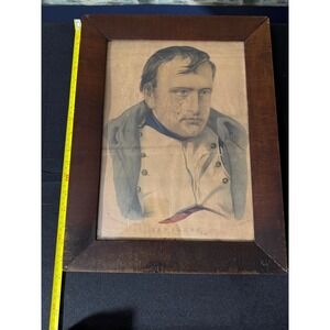 Currier & Ives 1857–1872 Napoleon Lithograph Numbered 100 Antique Portrait Art